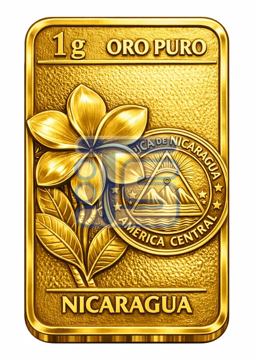 1g Gold Bar