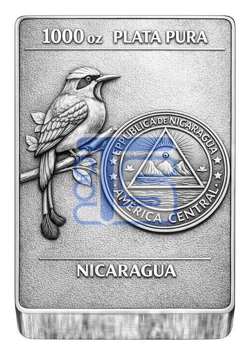 1000oz Silver Bar